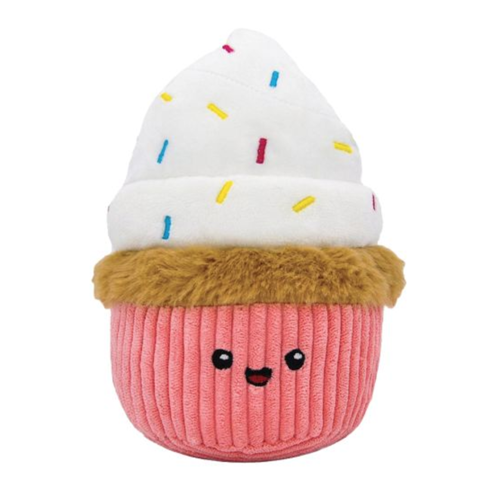 (D) Hugsmart Fuzzy Friendz Pooch Sweets - Cupcake