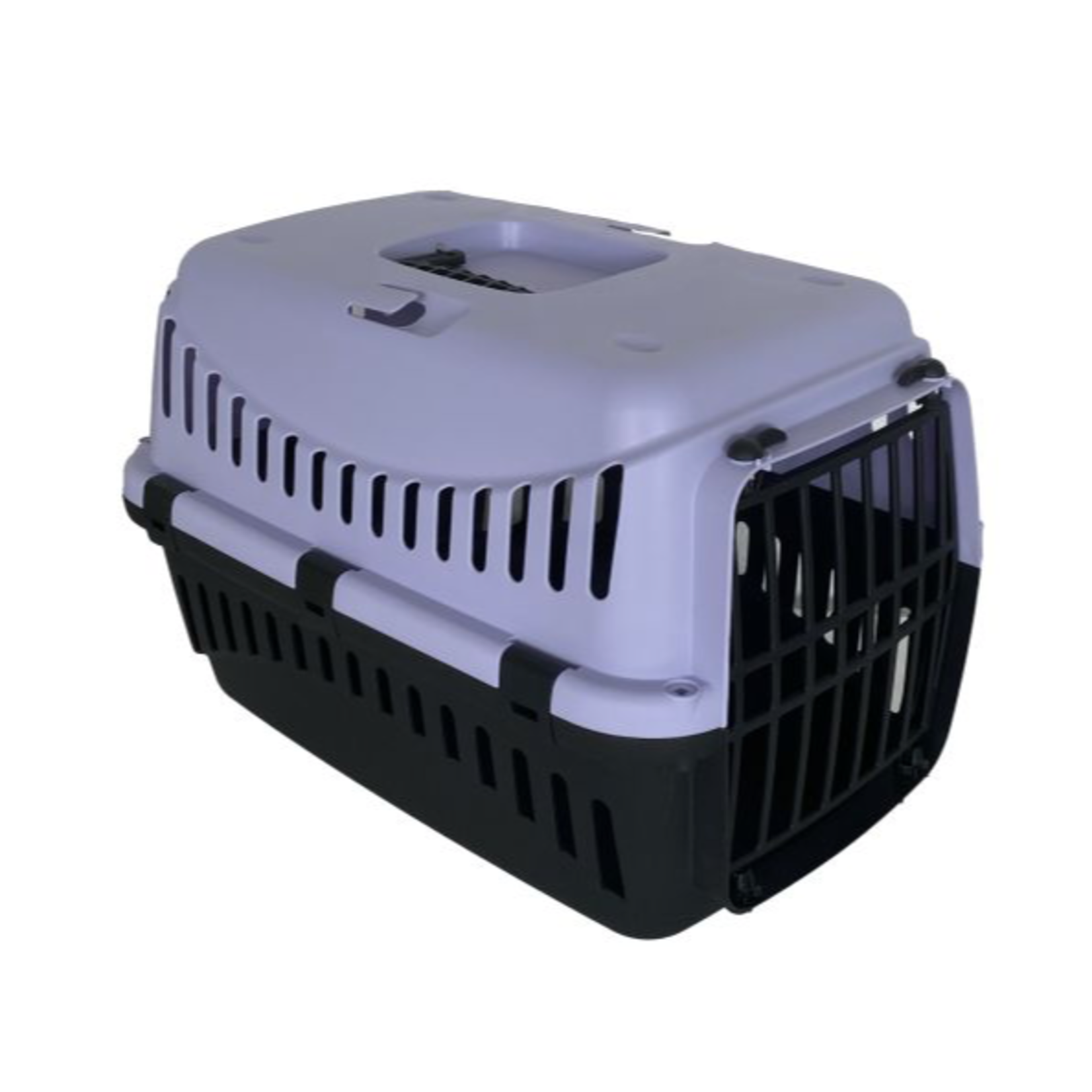 BERGAMO Bergamo Gipsy Eco Large Plastic Door Pet Carrier Lilac Dog 1pc 58x38x38cm