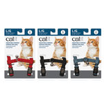 CAT IT (D) Catit Nylon Harness Assortment - Large - (Red/Black/Light Blue) 1pc