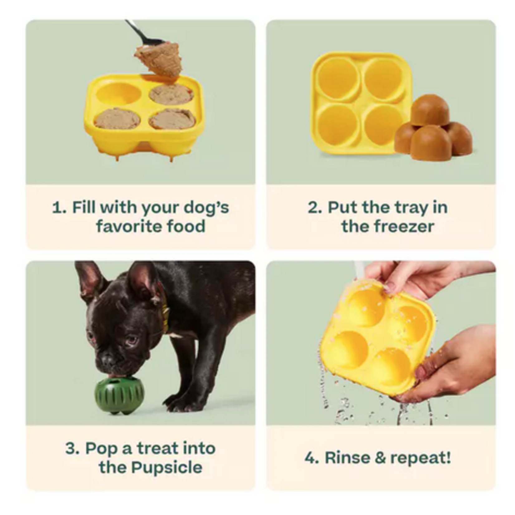 WOOF Woof Pupsicle Treat Tray XL