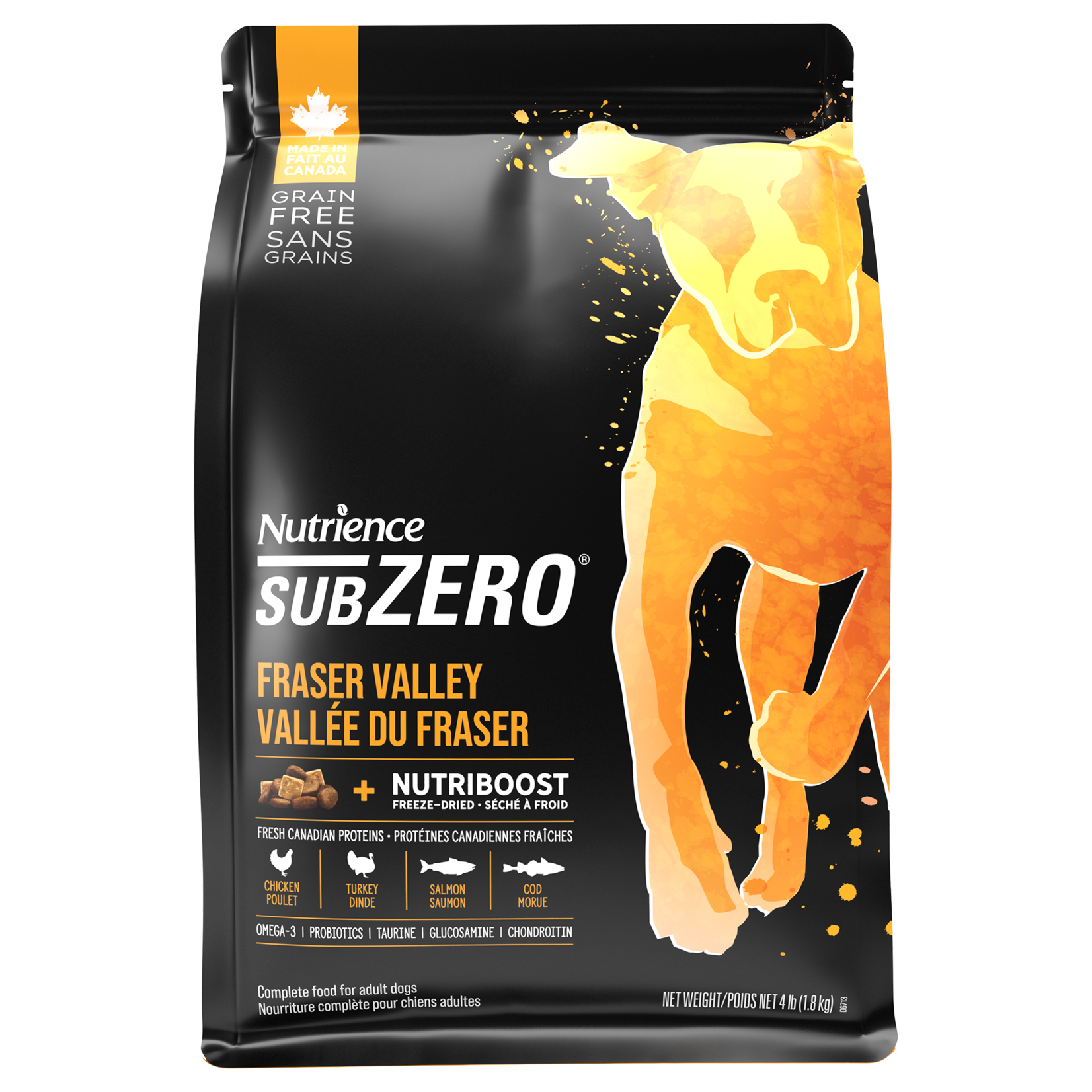 NUTRIENCE Nutrience SubZero Dog Food - Fraser Valley - 1.8 kg (4 lb)