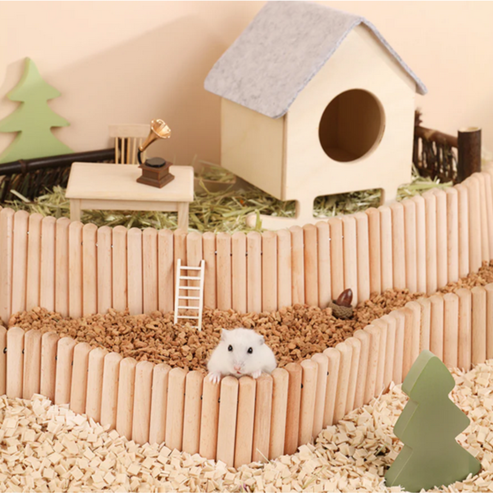 MINI & MOE M&M Bendable Birchwood Fence