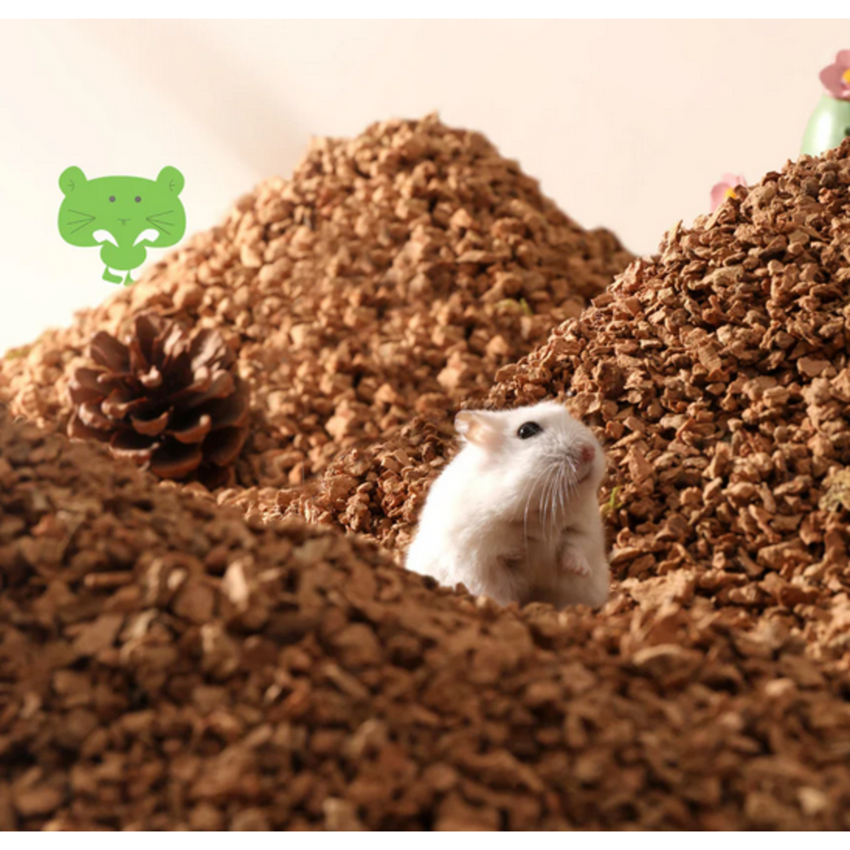 MINI & MOE M&M Cork Pebbles (small granules) 300g