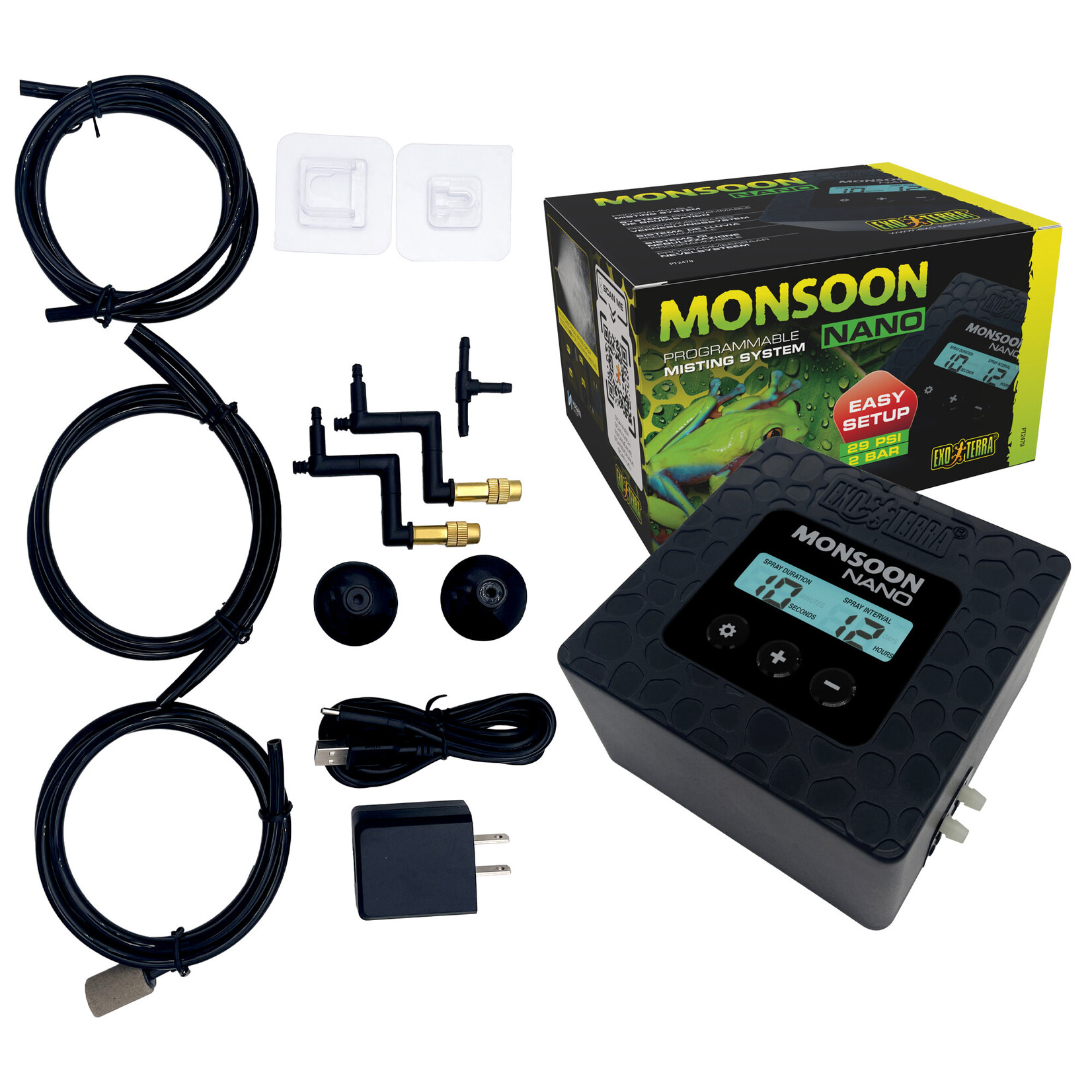 EXO TERRA Exo Terra Monsoon NANO Programmable Misting System