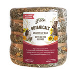 LIVING WORLD Living World Green Botanicals Hay Bale - with Flowers - 1 kg (2.2 lbs)
