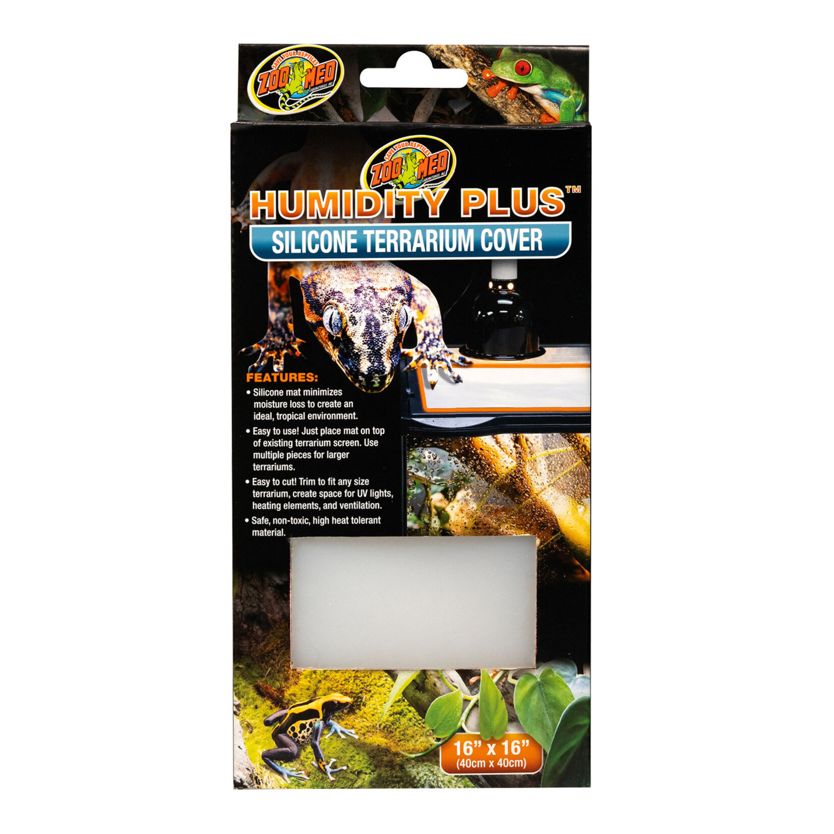 Zoo Med Humidity Plus Silicone Terrarium Cover