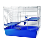 Cage Lotus For Large Rodents 2 Levels 69x45x61 cm Blue Bottom