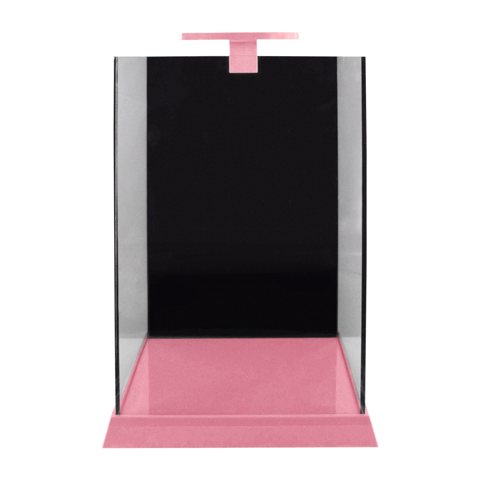 UNDERWATER TREASURES Underwater Treasures Square Acrylic Fish Tank - Pink