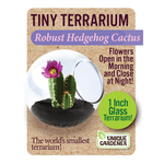 UNIQUE GARDENER Unique Gardener Tiny Terrarium Robust Hedgehog Cactus
