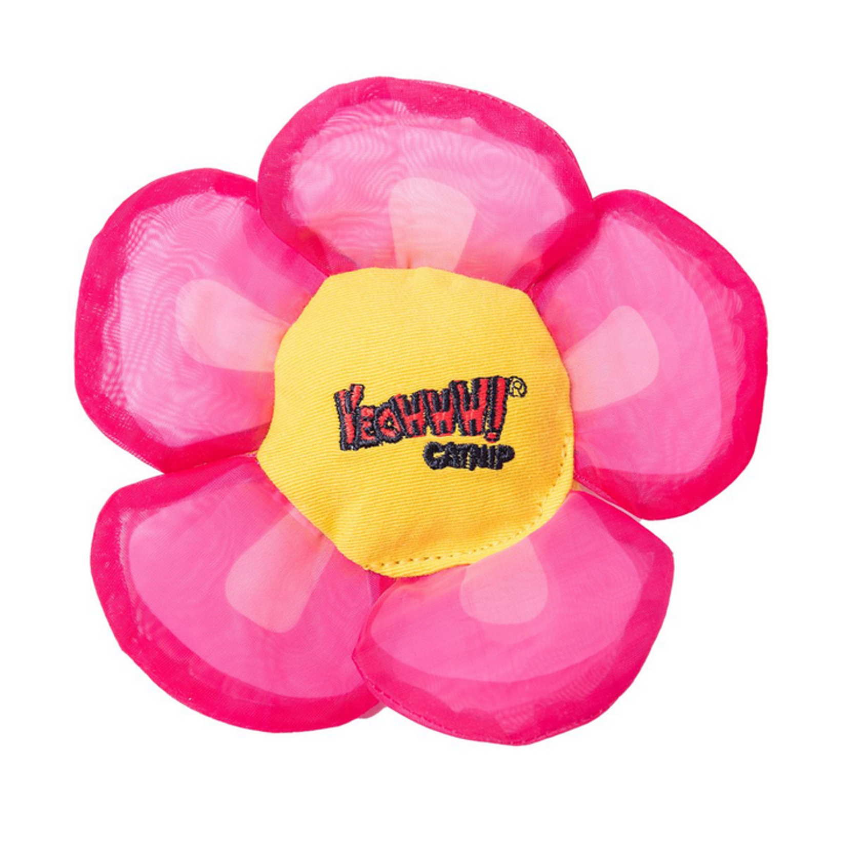 YEOWWW Yeowww Daisy Flower Tops Pink Cat Toy