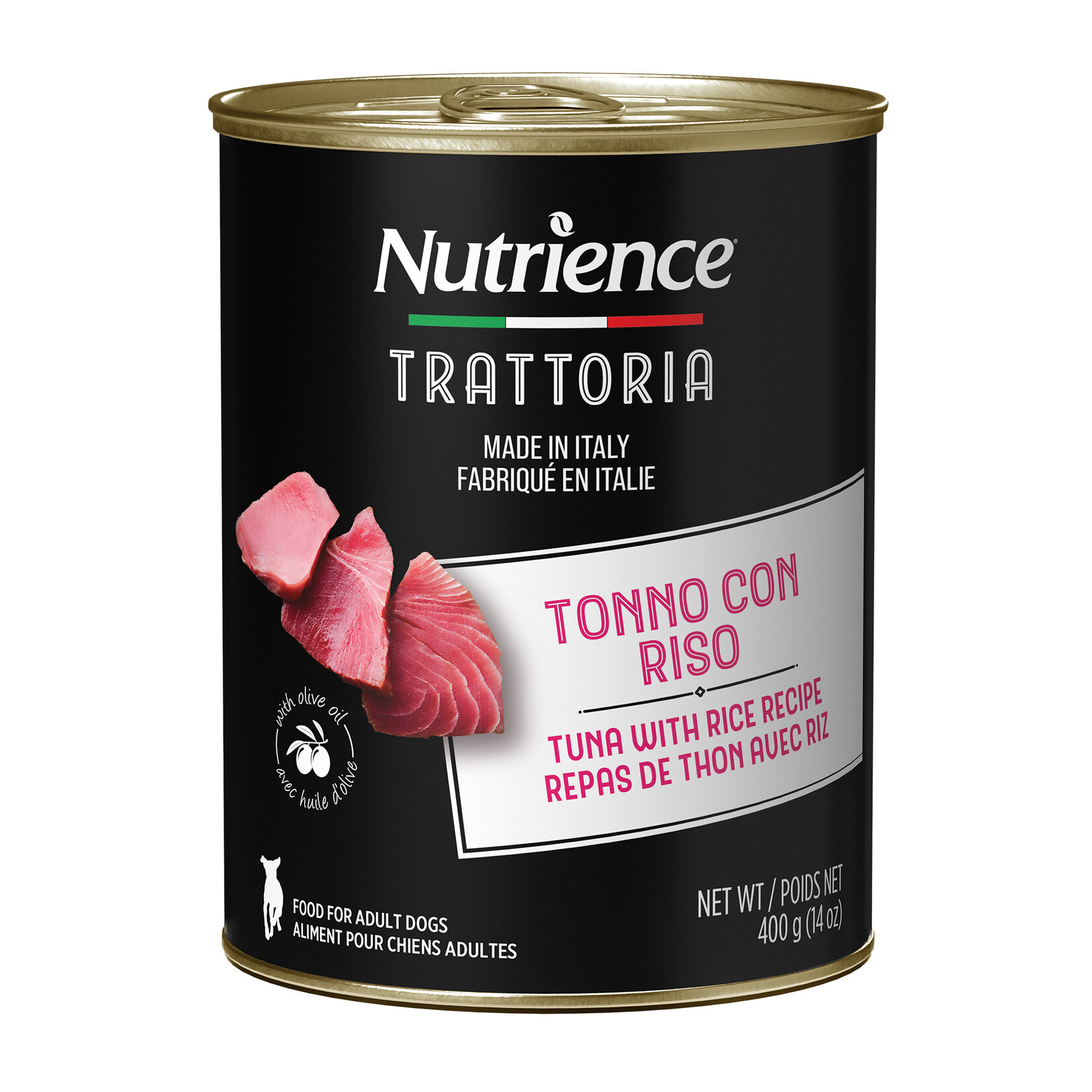 NUTRIENCE Nutrience Trattoria Tuna with Rice Dog Food - 400 g