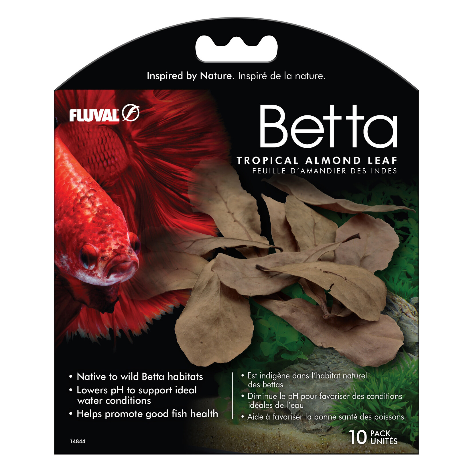 FLUVAL Fluval Betta Tropical Almond Leaves - 10 pack