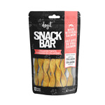 DOG IT Dogit SnackBar Salmon Collagen Twists - 10 pieces - 5 in (12.7 cm) - 1-1.5 cm dia - approx 100 g (3.5 oz)