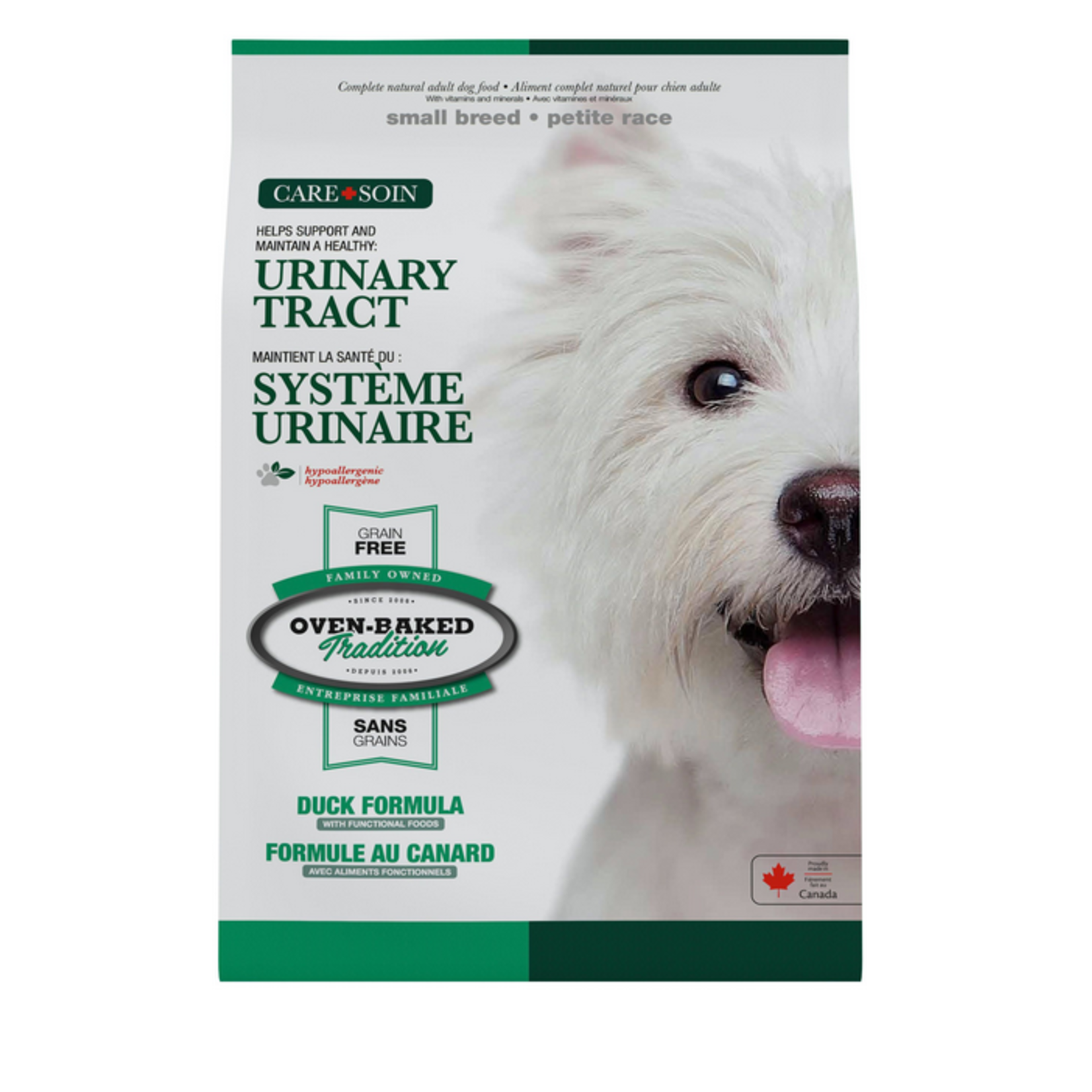 OVEN BAKED TRADITION Oven-Baked Tradition Small Breeds Urinary Adult Grain Free Duck Dog 4lb