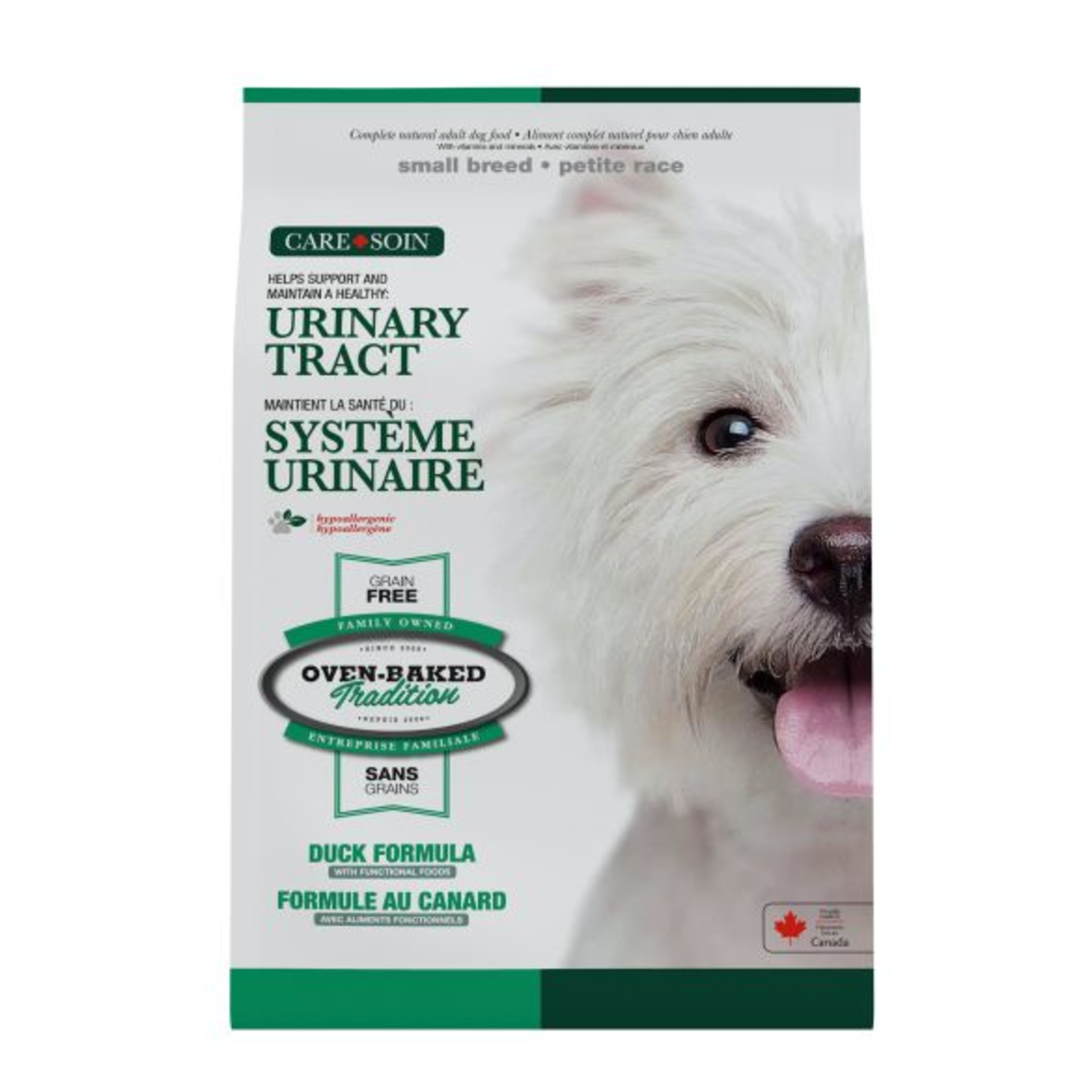 OVEN BAKED TRADITION Oven-Baked Tradition Small Breeds Urinary Adult Grain Free Duck Dog 10lb