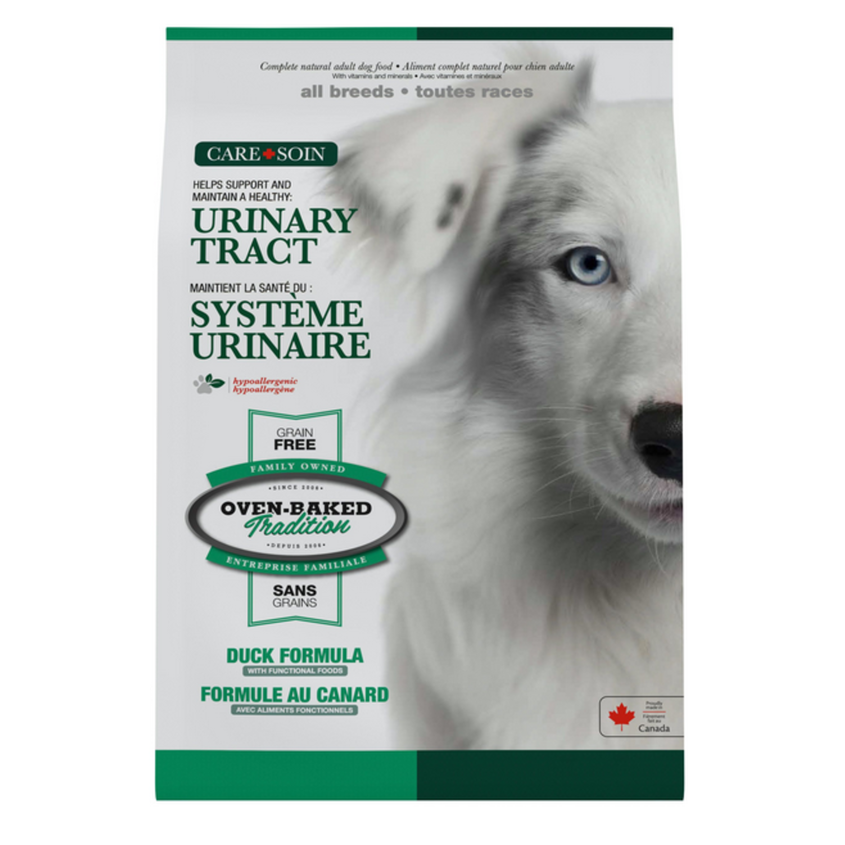 OVEN BAKED TRADITION (W) Oven-Baked Tradition All Breeds Urinary Adult Grain Free Duck Dog 20lb