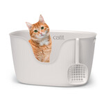 CAT IT Catit Loo Litter Box with Scoop - White