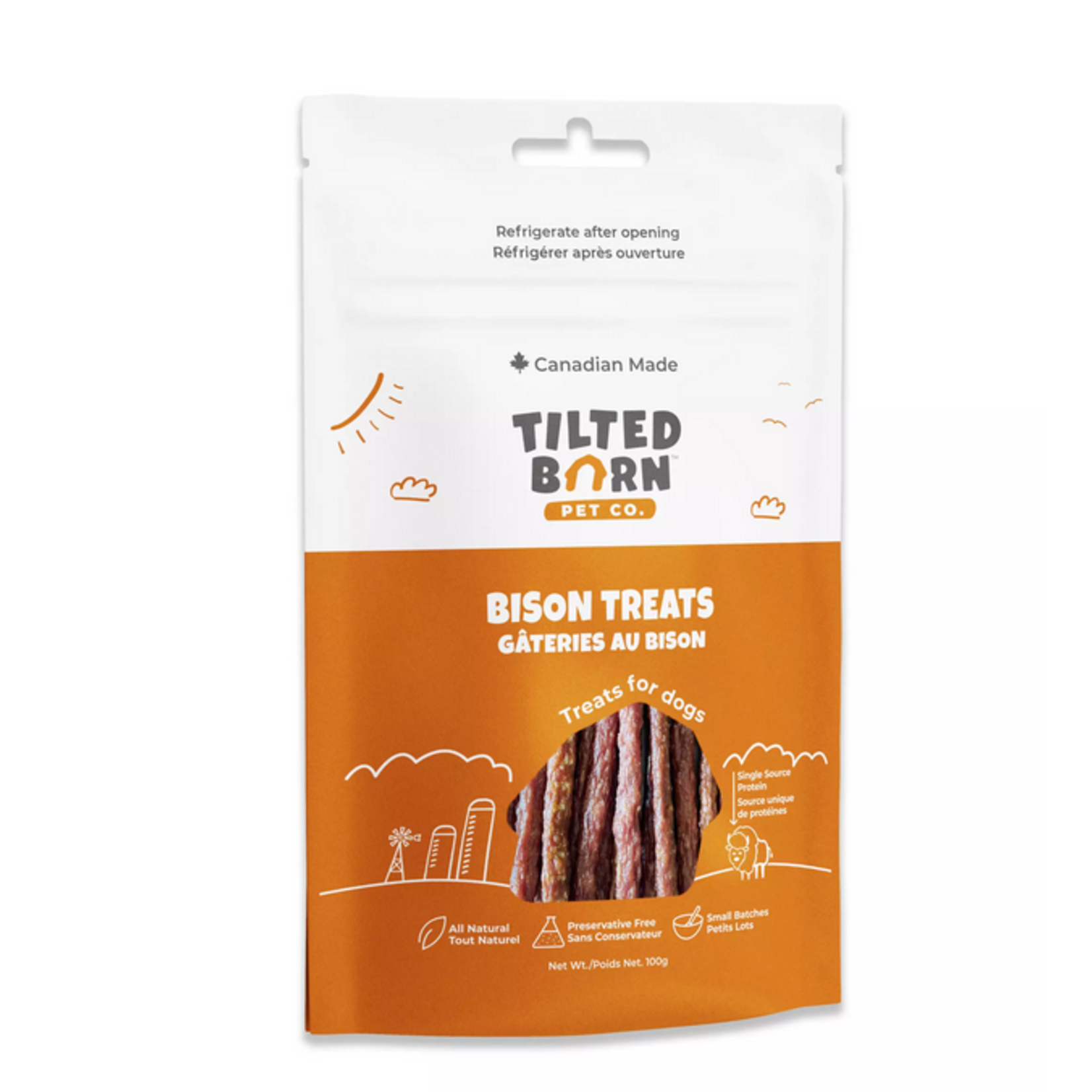 TILTED BARN Tilted Barn Canadian Bison Treats 100g