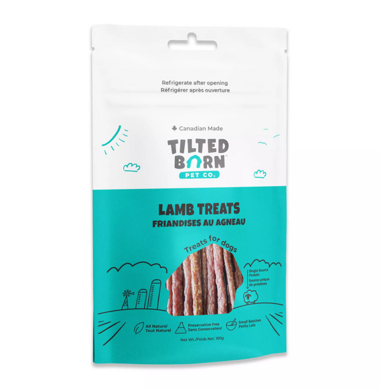 TILTED BARN (W) Tilted Barn Canadian Lamb Treats 100g