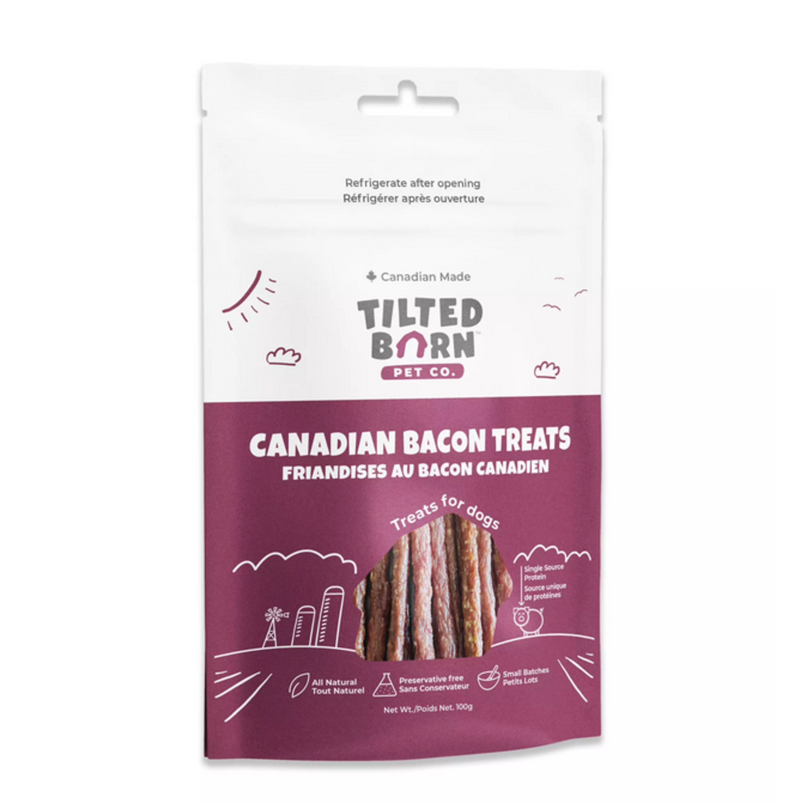 TILTED BARN Tilted Barn Canadian Bacon Treats 100g