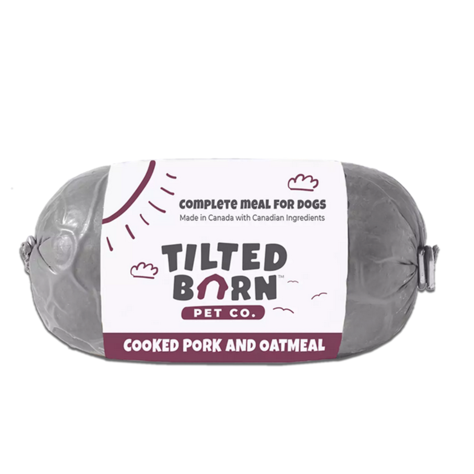 TILTED BARN Tilted Barn Pet Co. Cooked Pork and Oatmeal 1lb