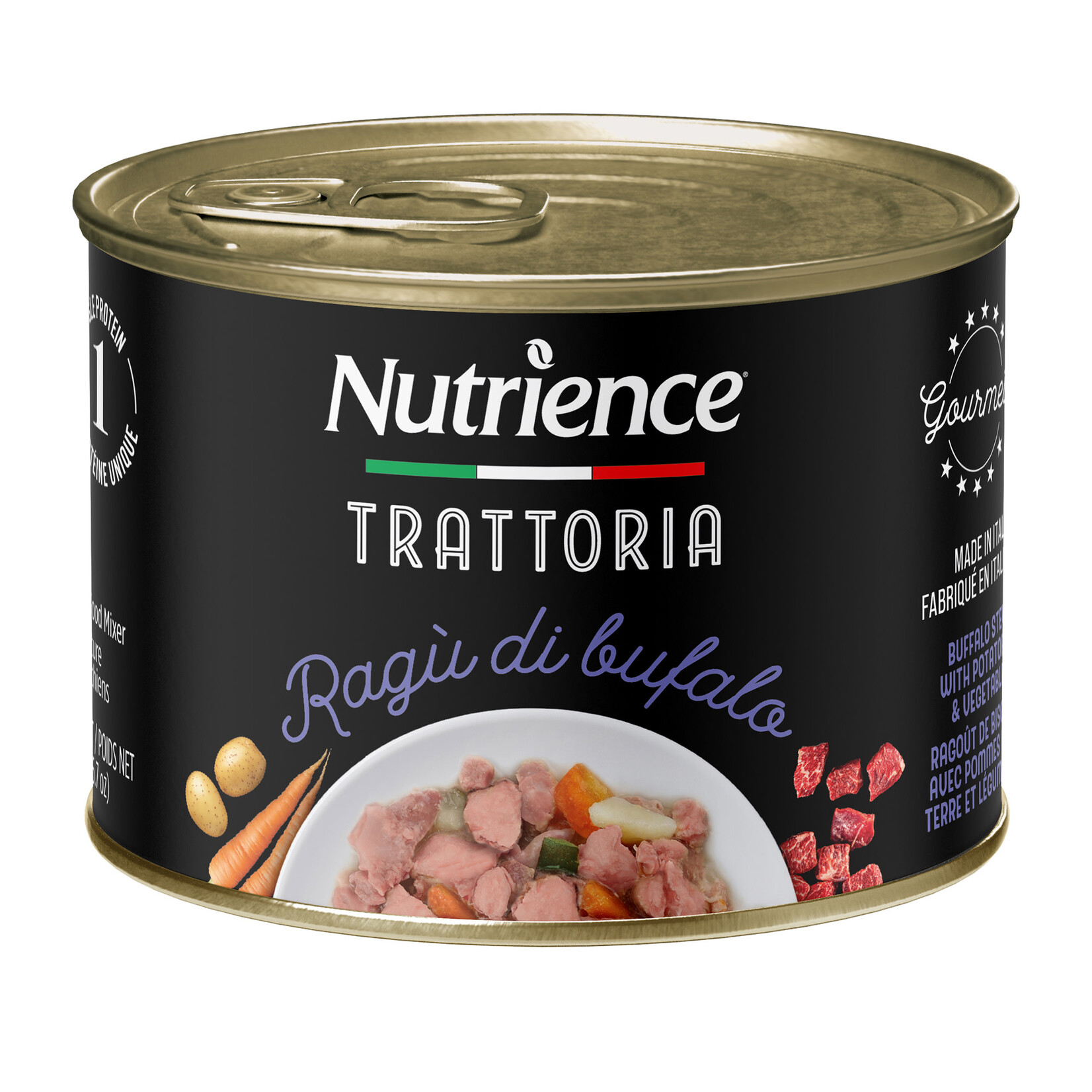 NUTRIENCE Nutrience Trattoria Buffalo Ragu Dog Food - 190 g