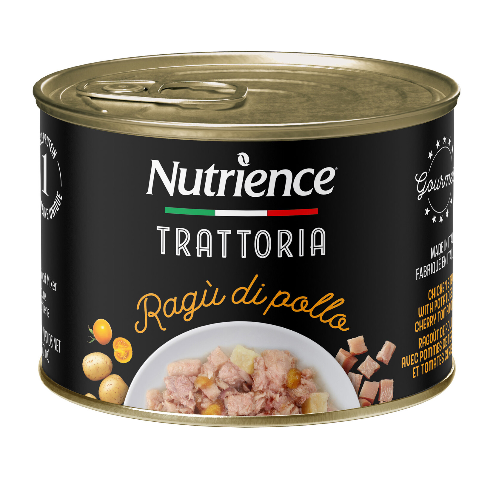 NUTRIENCE Nutrience Trattoria Chicken Ragu Dog Food - 190 g