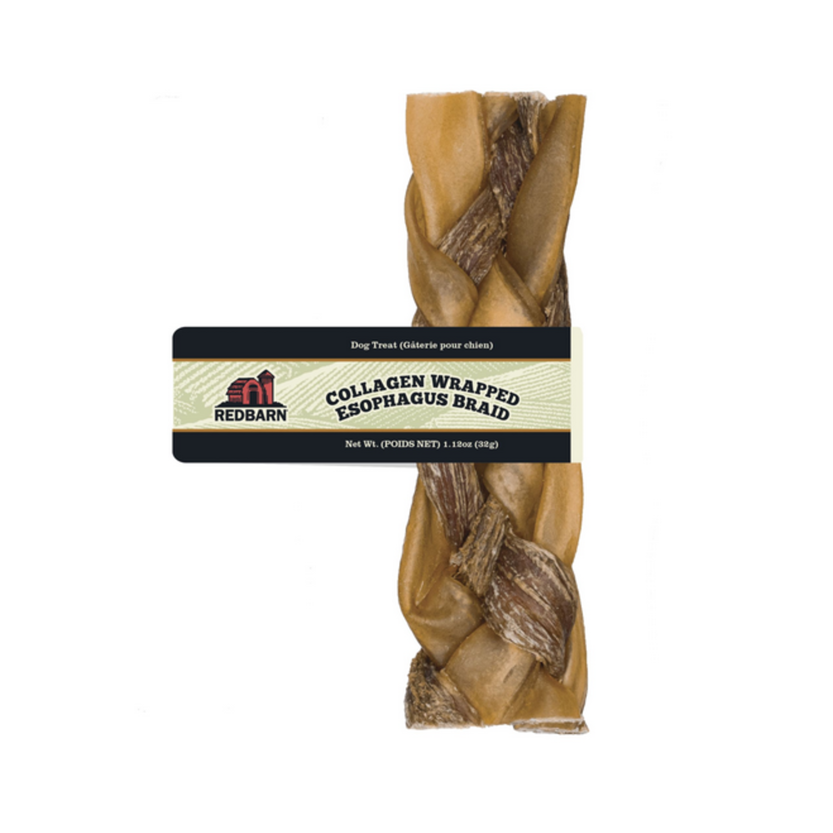 RED BARN Redbarn Collagen Wrapped Esophagus Braid Medium 6''  (Single)