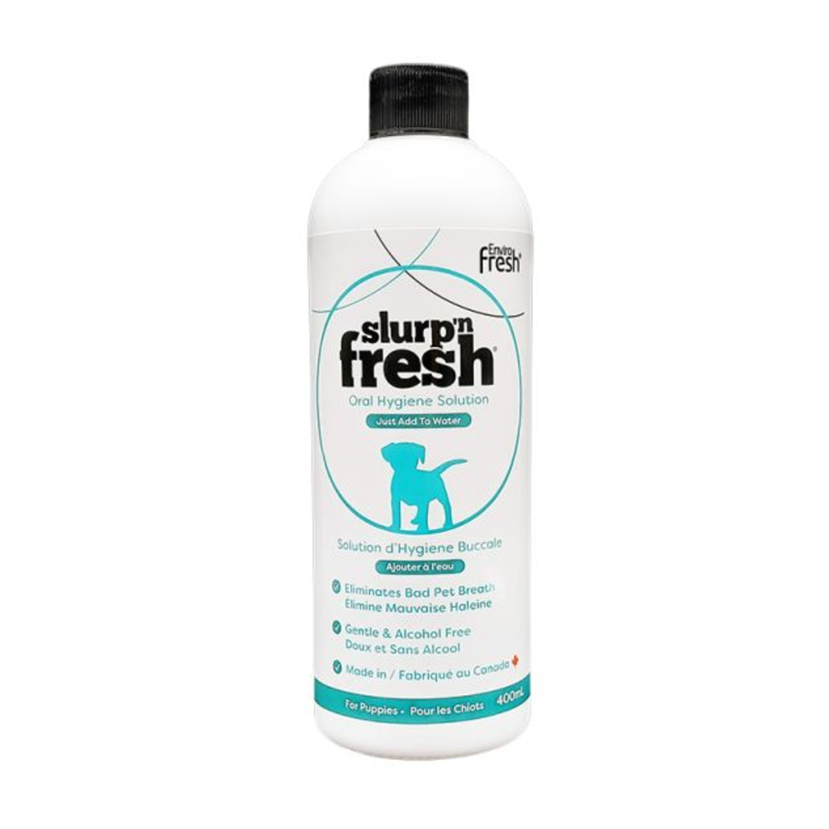 SLURP N FRESH Slurp N Fresh Water Bowl Additives Gentle Puppy Dog 400ml
