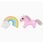 HUGSMART Hugsmart Meow Buddies Crazy Catcher 2pk - Unicorn & Rainbow