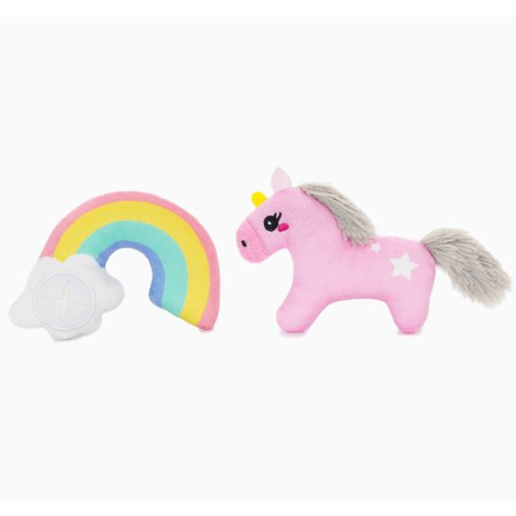 HUGSMART Hugsmart Meow Buddies Crazy Catcher 2pk - Unicorn & Rainbow
