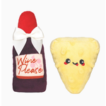 HUGSMART Hugsmart Meow Buddies Kitten Party 2pk - Cheese & Wine