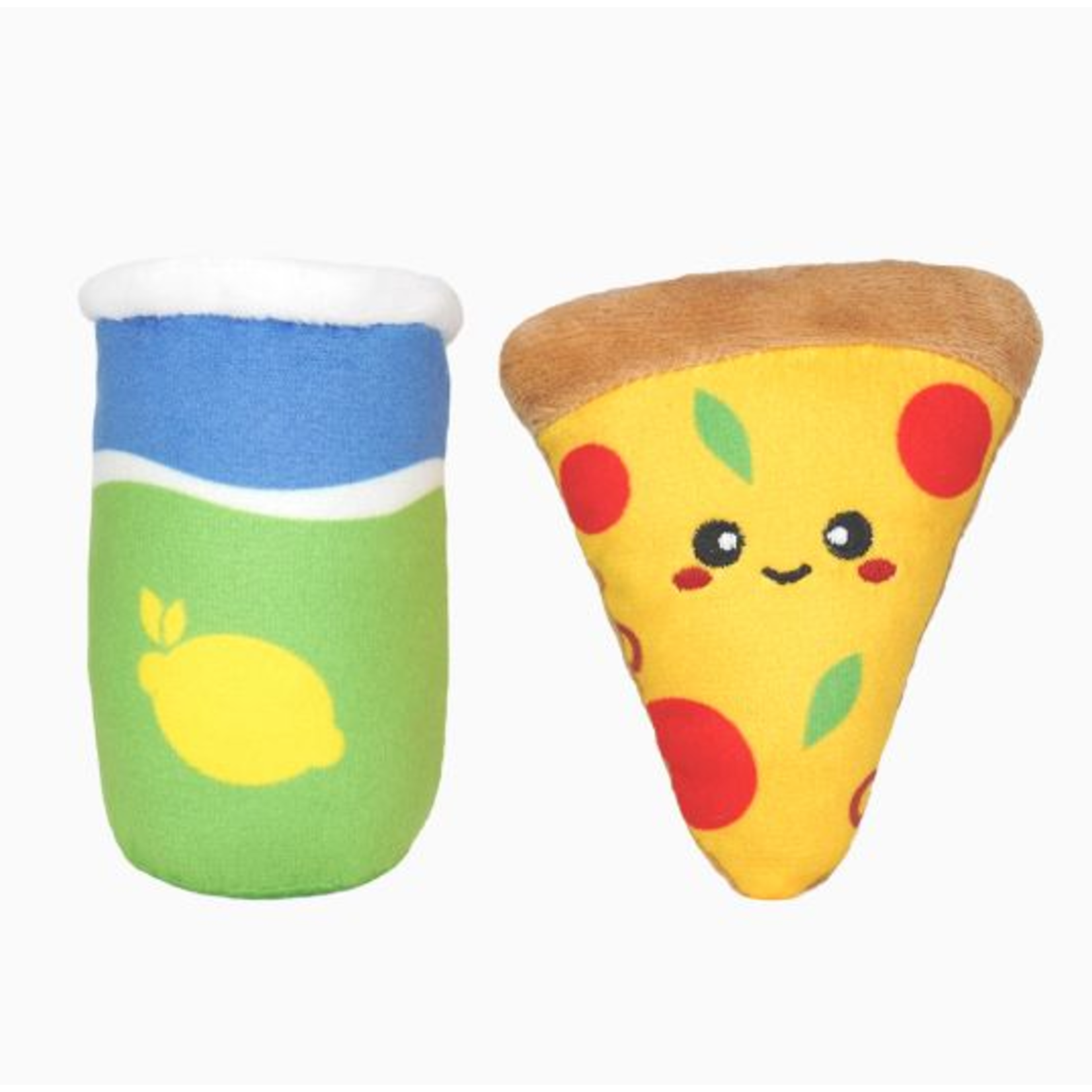HUGSMART Hugsmart Meow Buddies Kitten Party 2pk - Pizza & Soda