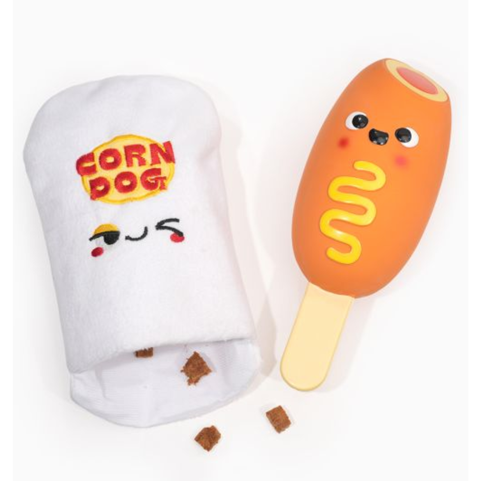 HUGSMART HugSmart Fuzzy Friendz Food Party - Corn Dog