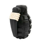 BROOKBRAND PETS Grenade Dog Toy - Black
