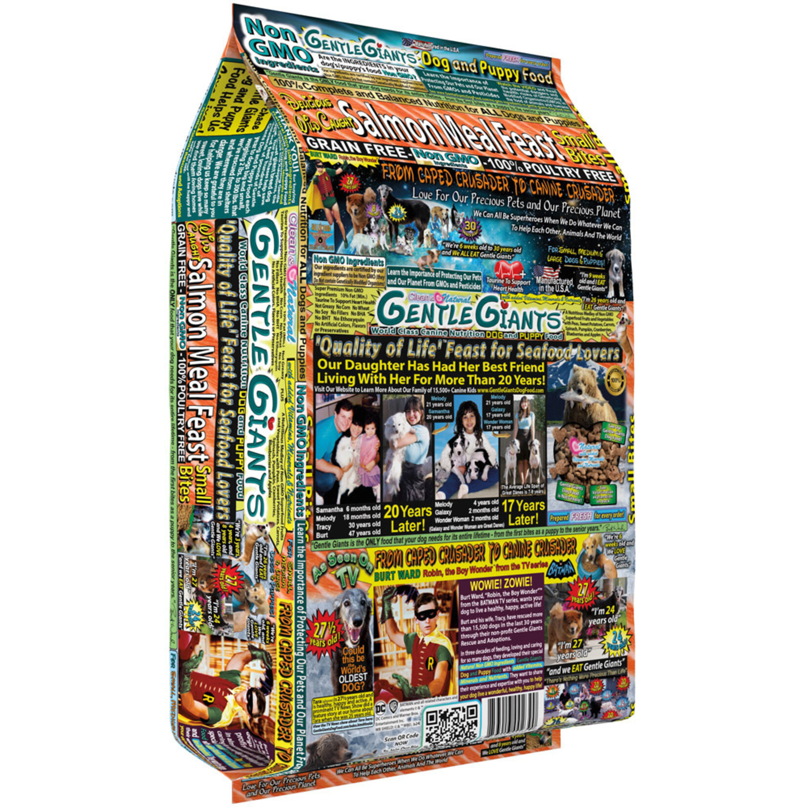 GENTLE GIANTS Gentle Giants DOG Salmon - Kibble 3lb