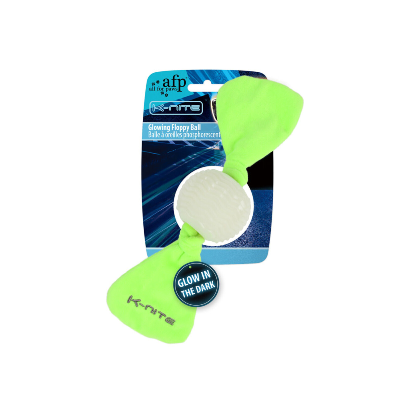 AFP ALL FOR PAWS K-Nite Glowing Floppy Ball