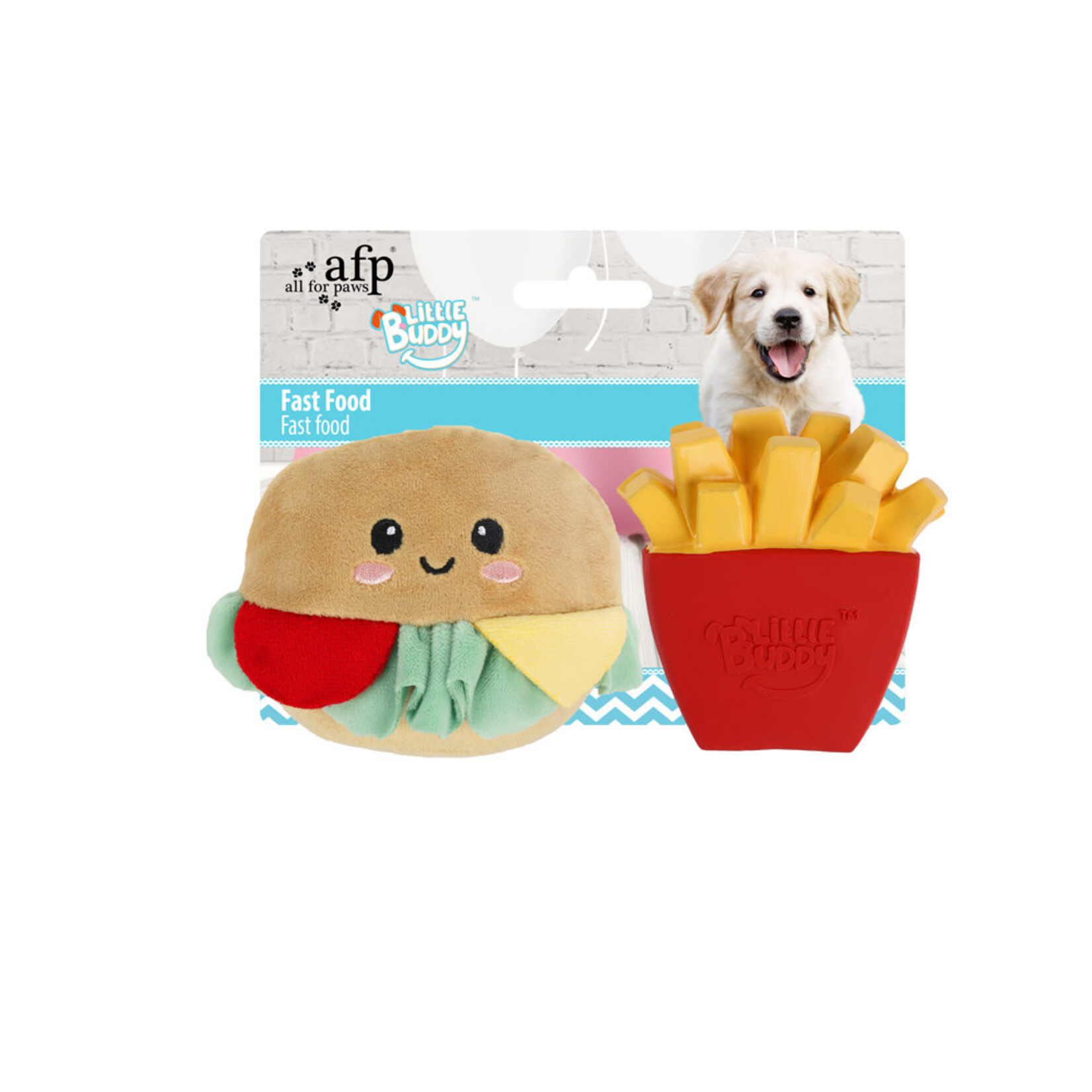 AFP ALL FOR PAWS Little Buddy Hamburger w/ Fries