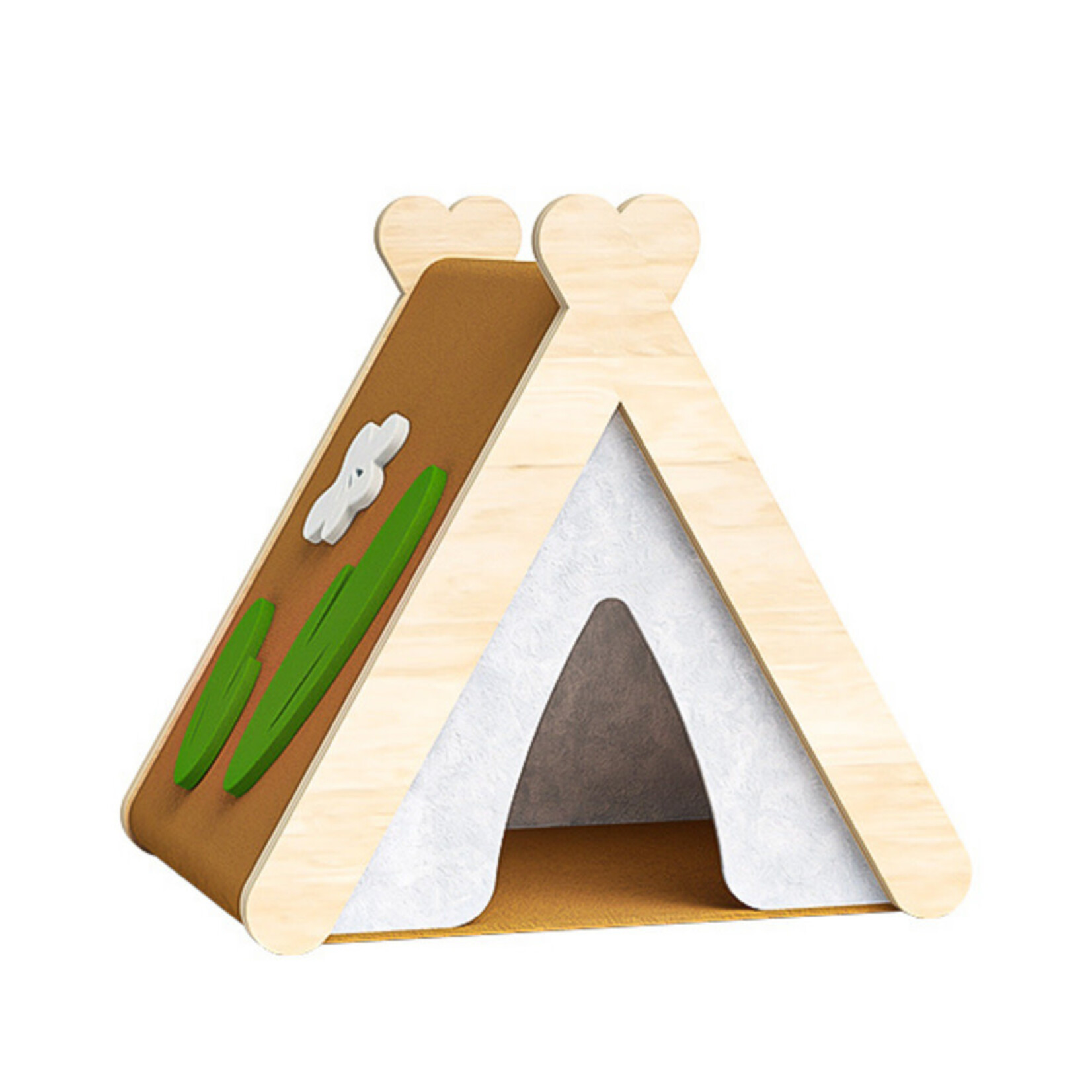 MINI & MOE M&M Camping Tent Hide 16.5x16.1x14.1cm