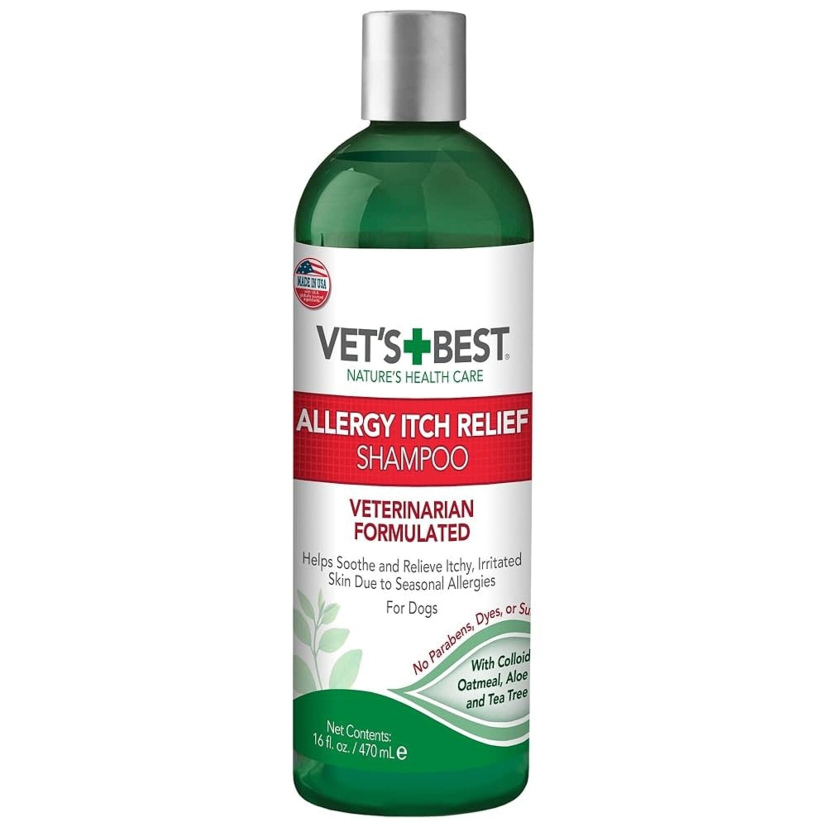 VETS BEST Vets Best Allergy Itch Relief Shampoo Dog 16oz