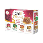 CAT IT Catit Dinner - Chicken Multipack - 12 x 75g (2.65 oz)
