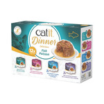 CAT IT Catit Dinner - Fish Multipack - 12 x 75g (2.65 oz)