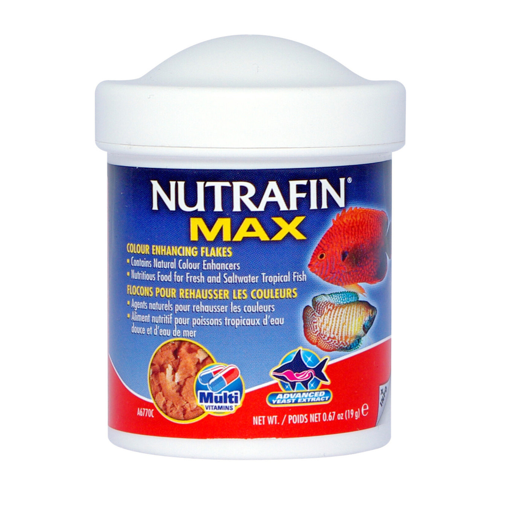 NUTRAFIN Nutrafin Max Colour Enhancing Flakes, 19 g (0.67 oz)