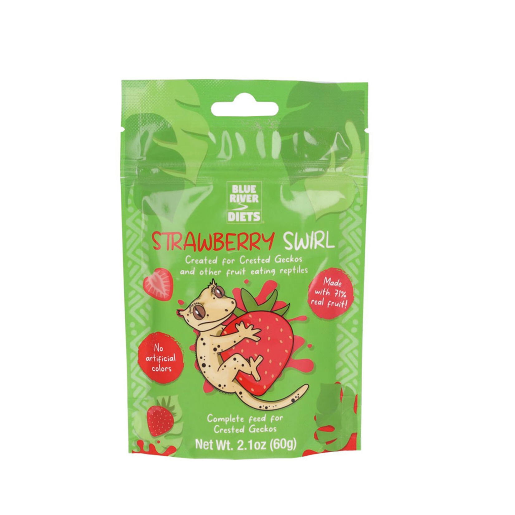 BLUE RIVER BLUE RIVER DIETS Strawberry Swirl Gecko Diet 60g