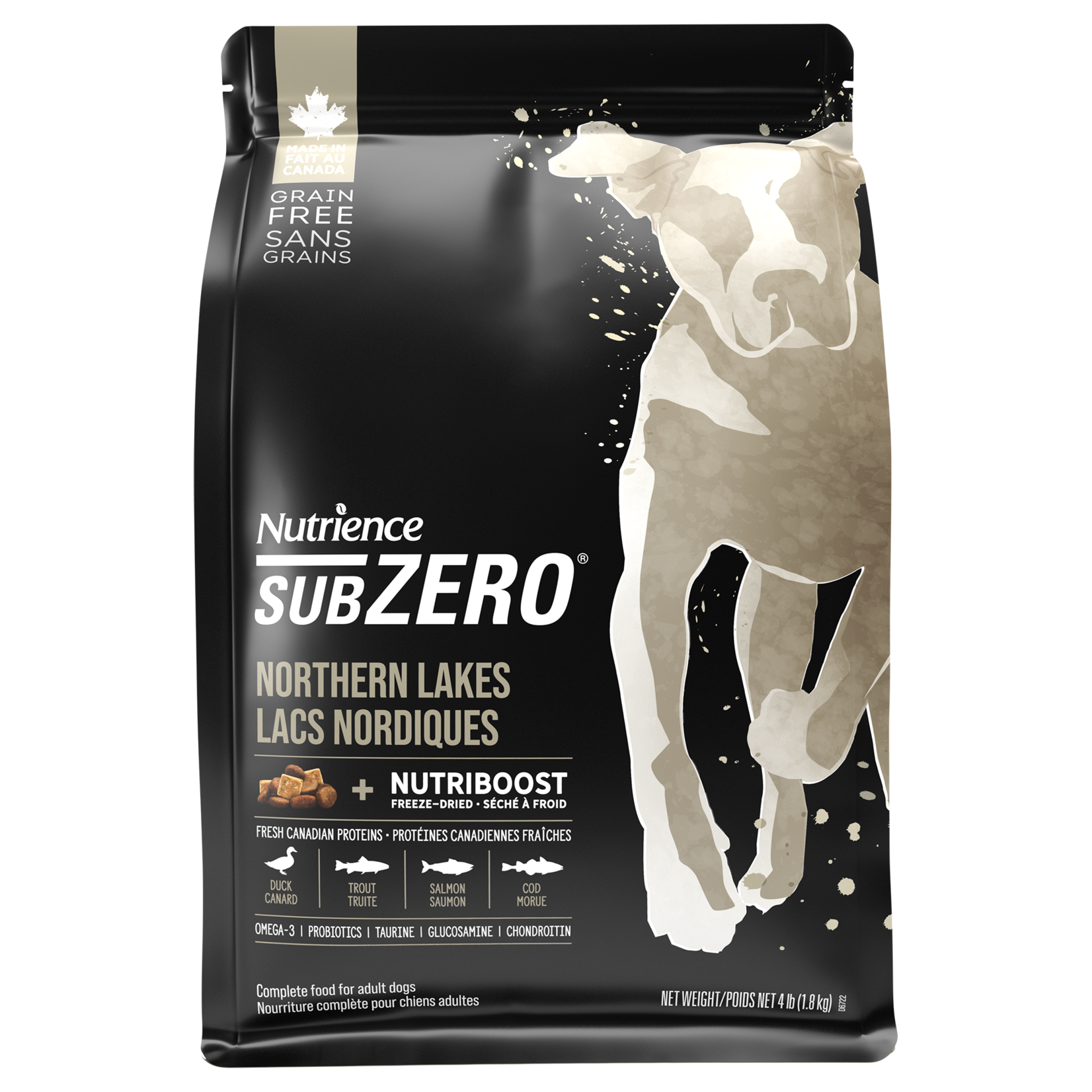 NUTRIENCE Nutrience SubZero Dog Food - Northern Lakes - 1.8 kg (4 lb)