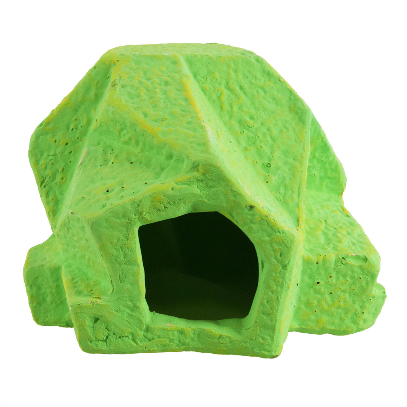 UNDERWATER TREASURES Underwater Treasures Geometrical Rock - Green - Large