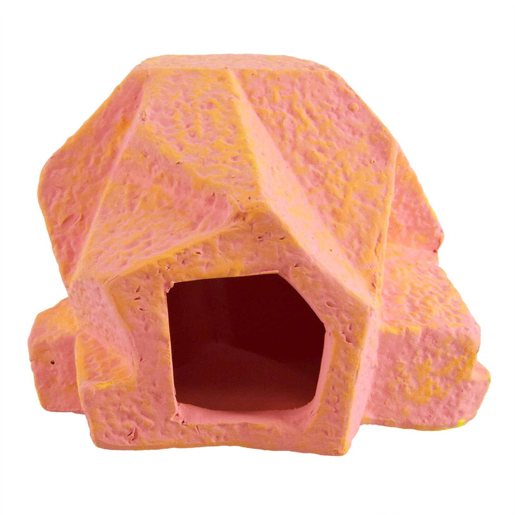 UNDERWATER TREASURES Underwater Treasures Geometrical Rock - Pink - Large