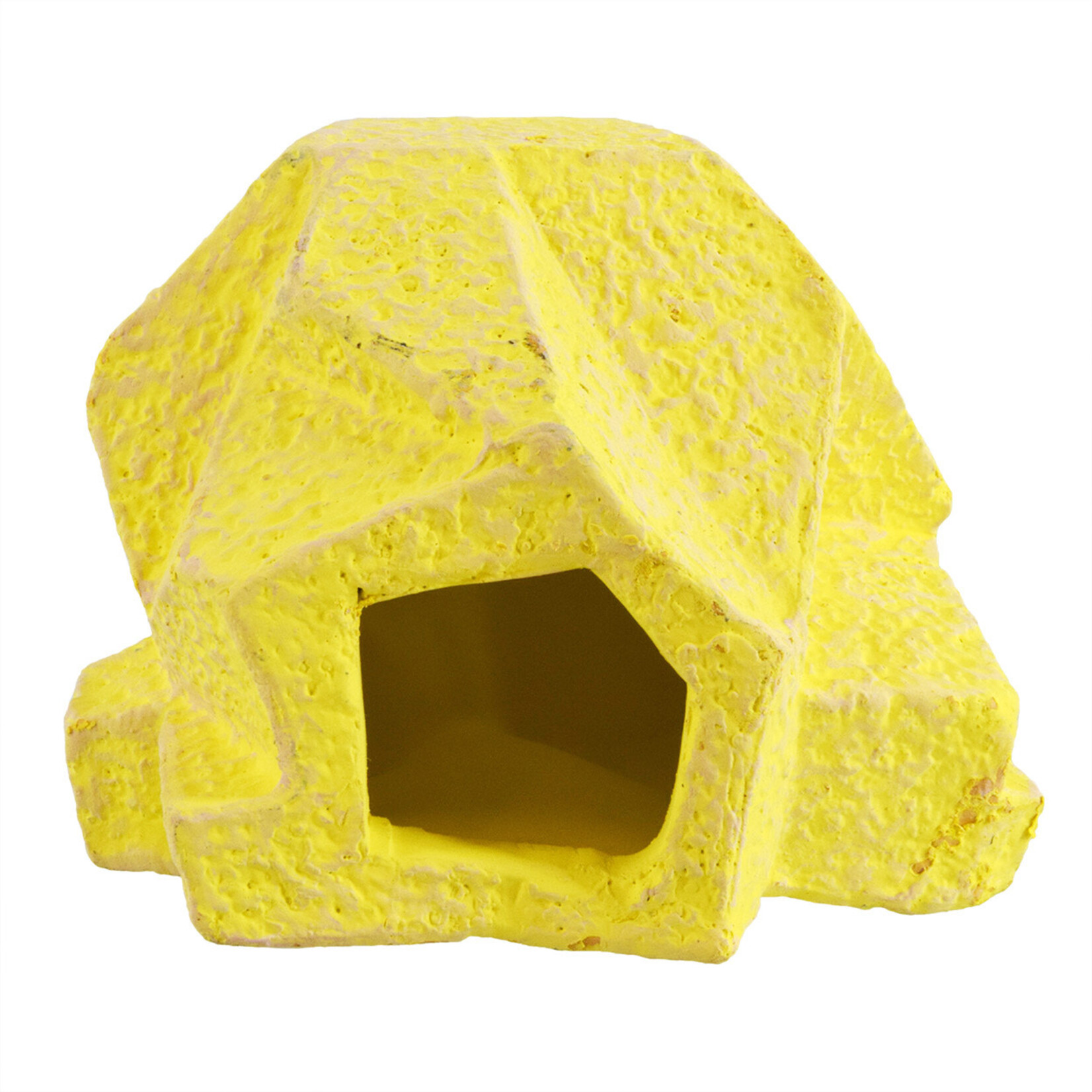 UNDERWATER TREASURES Underwater Treasures Geometrical Rock - Yellow - Large