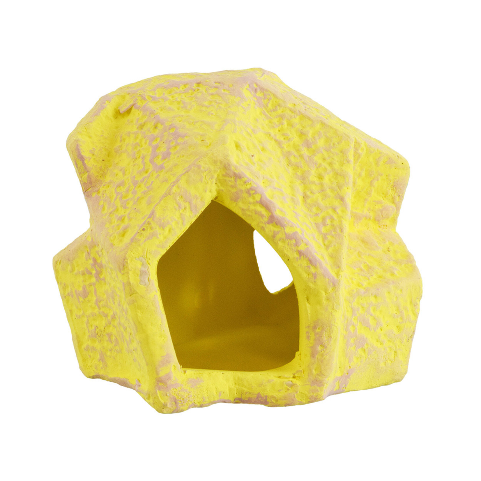 UNDERWATER TREASURES Underwater Treasures Geometrical Rock - Yellow - Medium