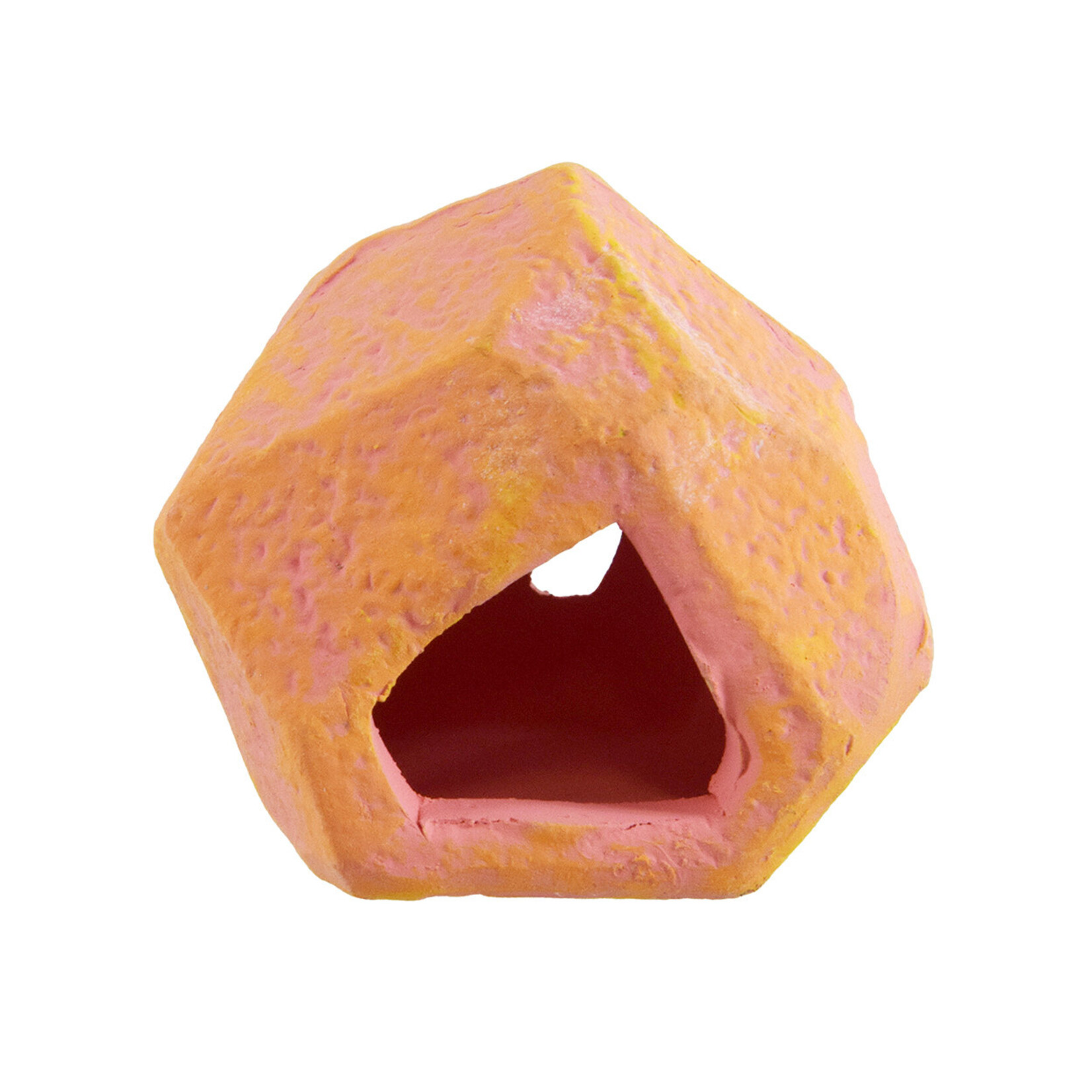 UNDERWATER TREASURES Underwater Treasures Geometrical Rock - Pink - Small